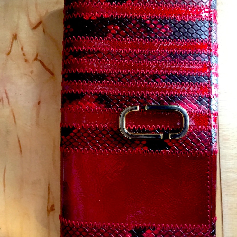 Red Marc Jacobs wallet, new